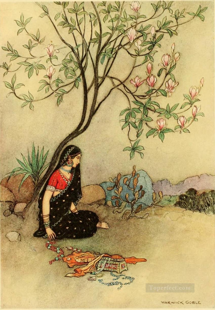 Warwick Goble The Field of Indian Oil Paintings